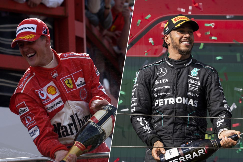 Johnny Herbert Compare Lewis Hamilton Michael Schumacher Chez Ferrari