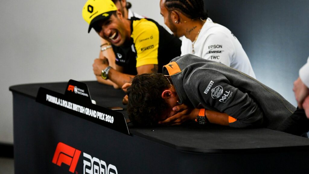 Les pilotes présents en conférence de presse à Hockenheim ce jeudi