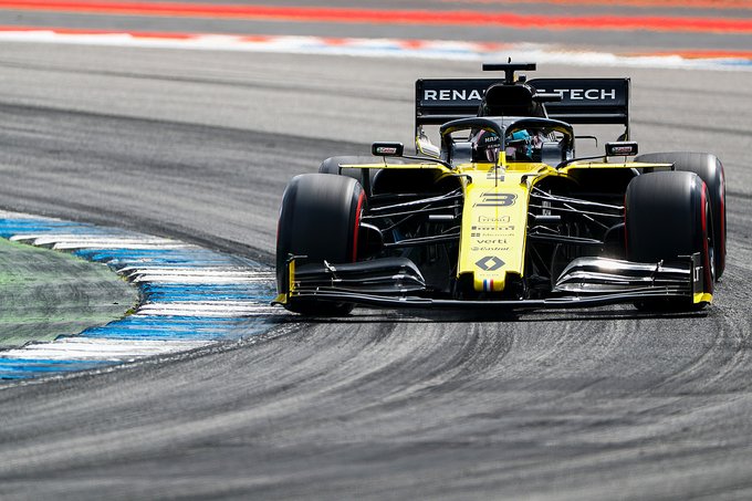 F1 - Renault confirme un problème d'échappement sur la RS19 de Daniel Ricciardo en Allemagne