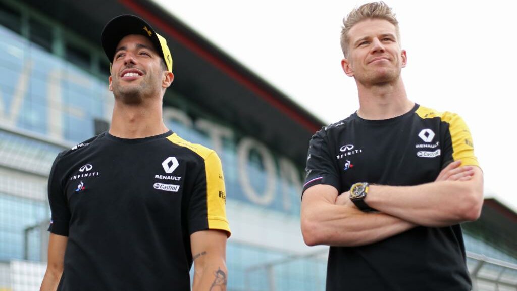 Daniel Ricciardo n’a pas eu le temps de comparer Nico Hulkenberg à Max Verstappen