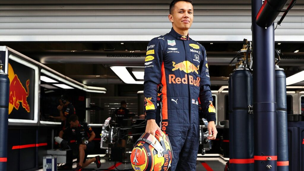 Alex Albon dévoile son nouveau casque pour le reste de la saison 2019