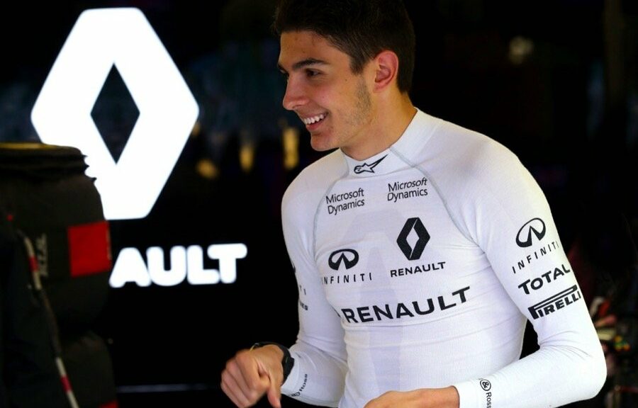 Esteban Ocon a déjà pu travailler dans le simulateur Renault