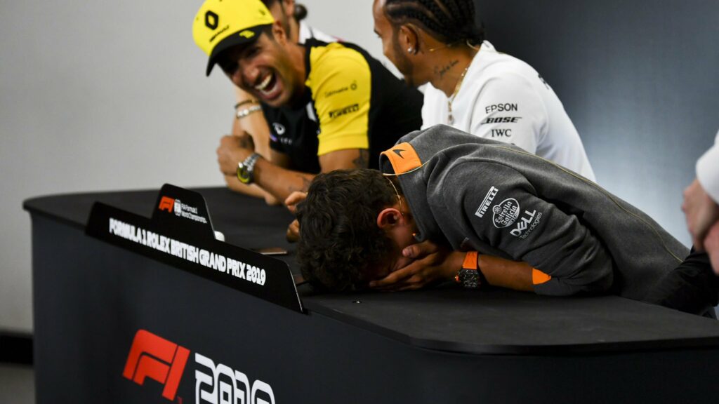 L’ambiance n’a jamais été aussi bonne chez McLaren que depuis l’arrivée de Norris et Sainz