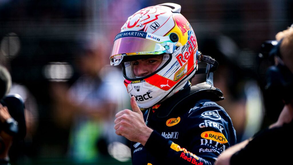 Troisième à sept points de Bottas, Max Verstappen ne pense pas au titre mondial