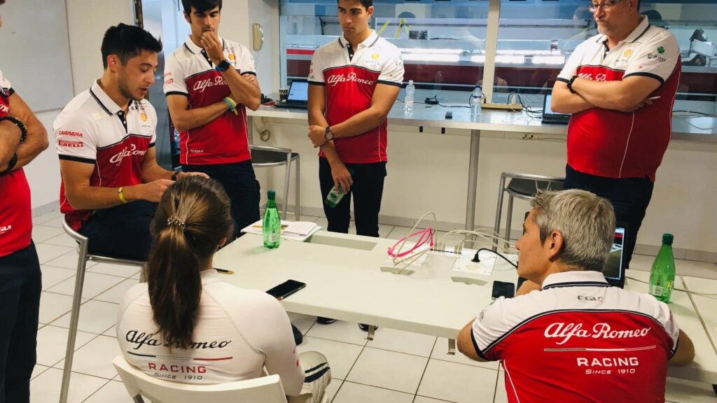 Tatiana Calderon a connu « une journée positive » au Paul Ricard avec Alfa Romeo Racing