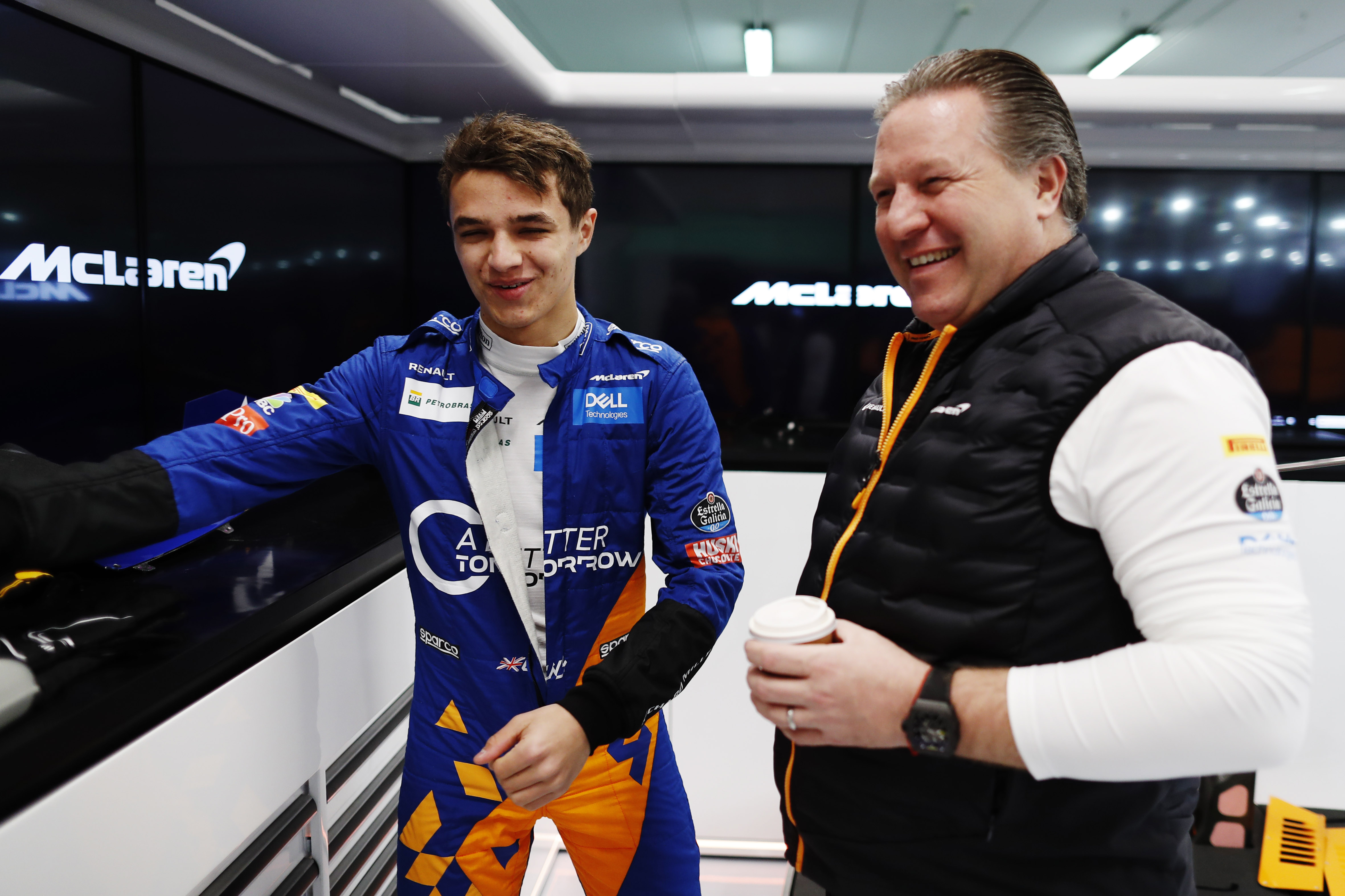 Zak Brown est fier de l'équipe McLaren