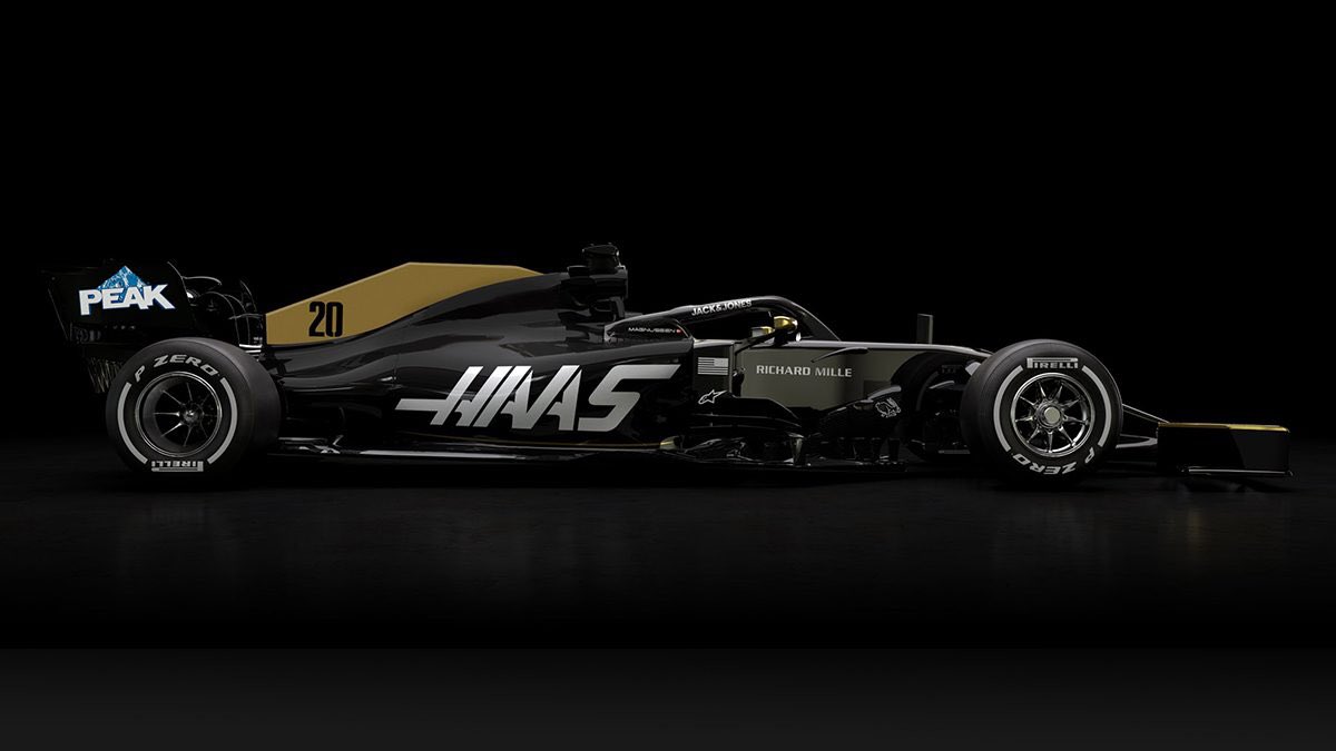 haas vf-19 singapour
