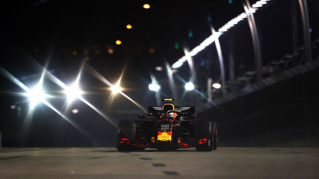 Sixième sur la grille à Singapour, Alex Albon se dit satisfait pour sa première fois à Marina Bay