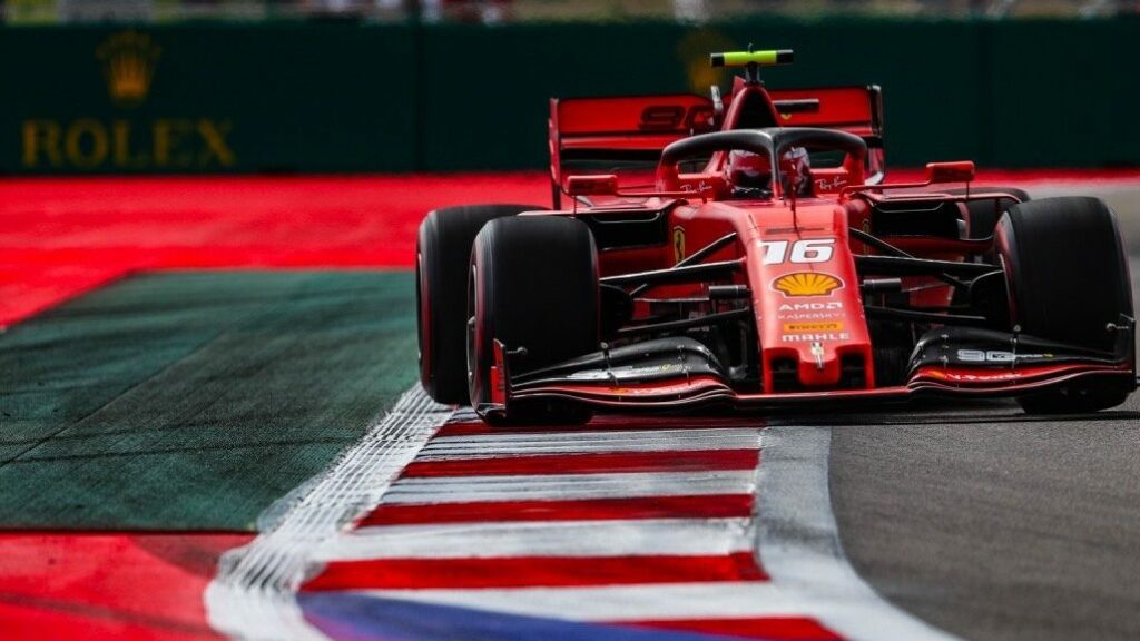 Sotchi – EL1 : Leclerc le plus rapide, Ricciardo dans le mur
