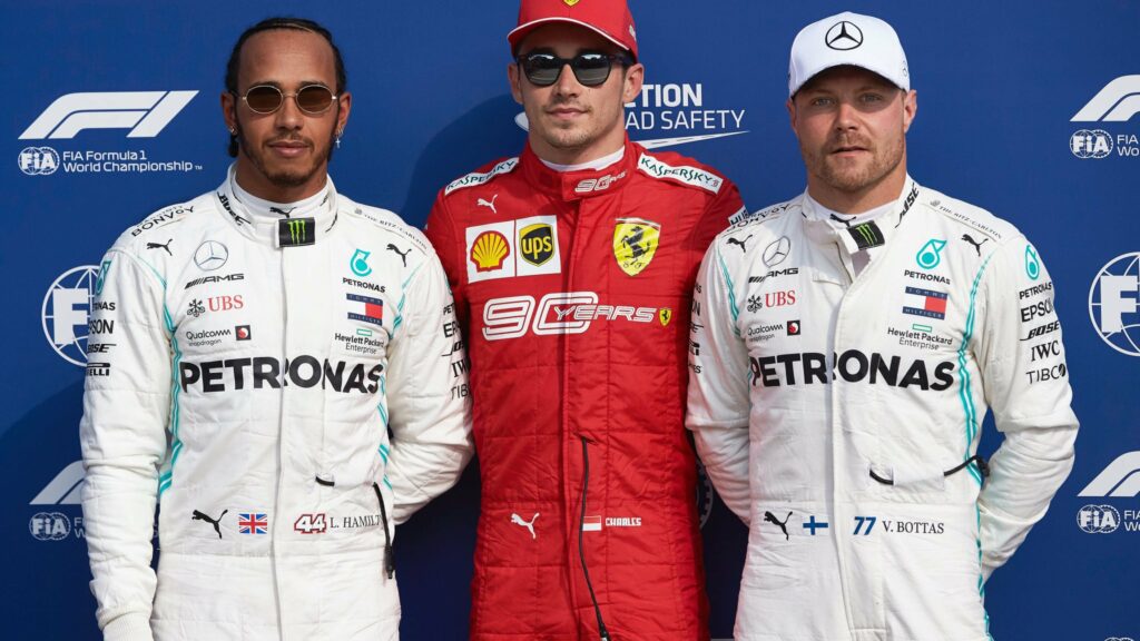 La grille de départ du Grand Prix d’Italie