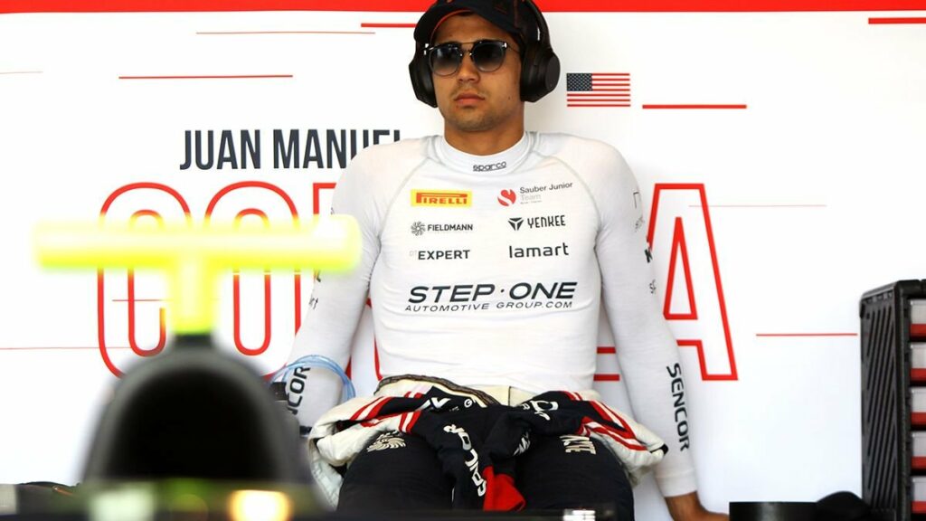 Juan Manuel Correa confirmé pour le GP F1 de Chine virtuel ce dimanche