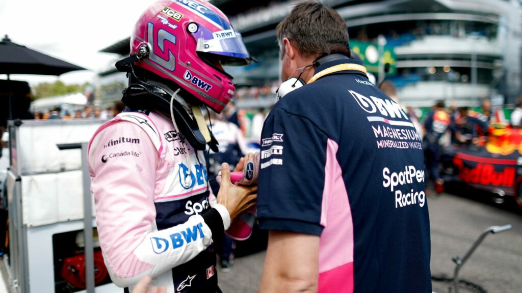 Lance Stroll très mécontent du comportement de Sebastian Vettel en course