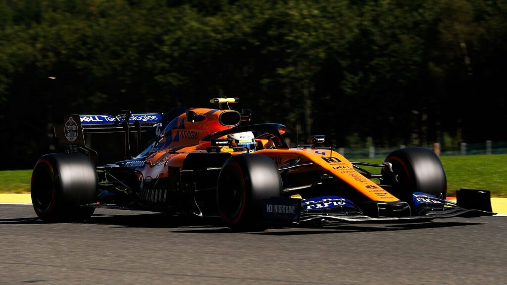 Trahi par la mécanique dans le dernier tour à Spa, Lando Norris a bien été classé onzième