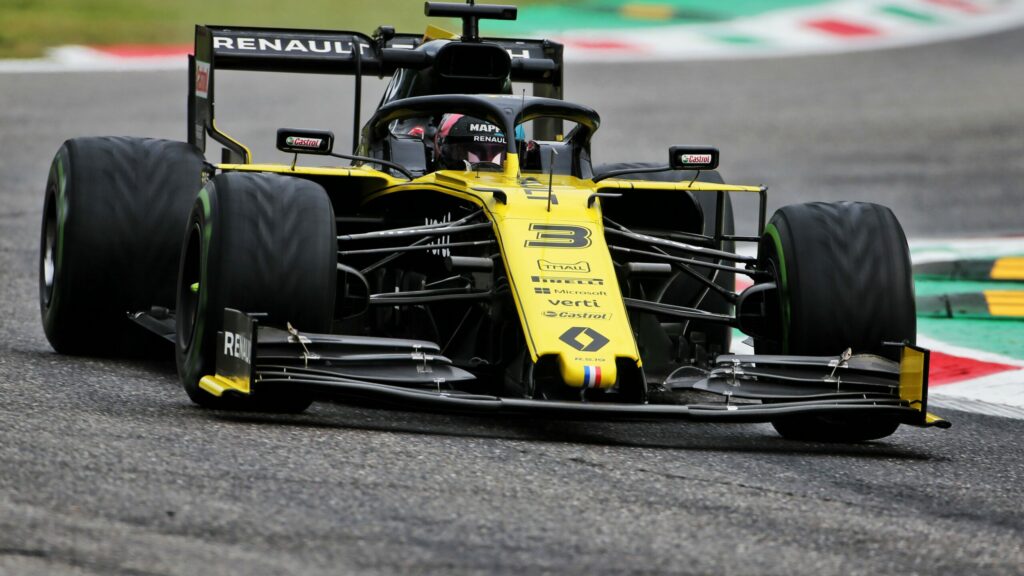 Daniel Ricciardo à l’aise sur le sec et le mouillé avec sa RS19 à Monza