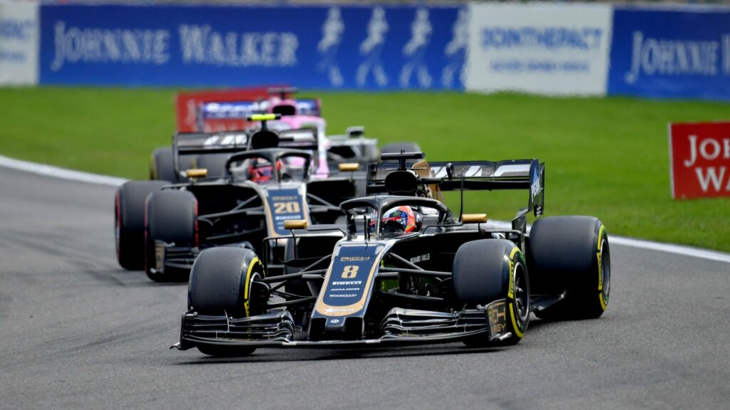 Romain Grosjean a demandé à son équipe s’il pouvait abandonner en fin de course à Spa