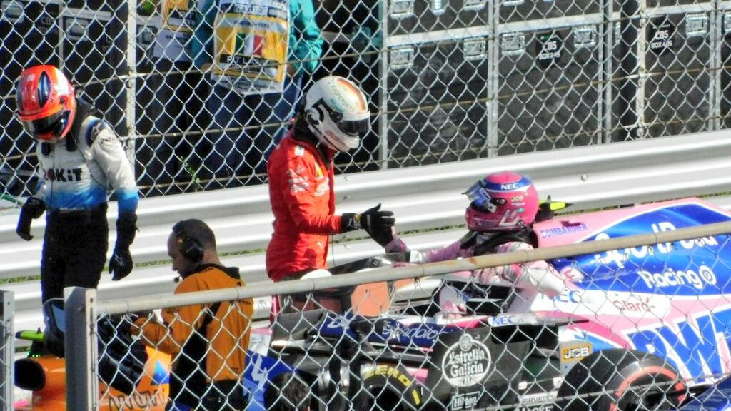 L’image que vous n’avez peut-être pas vue au Grand Prix d’Italie