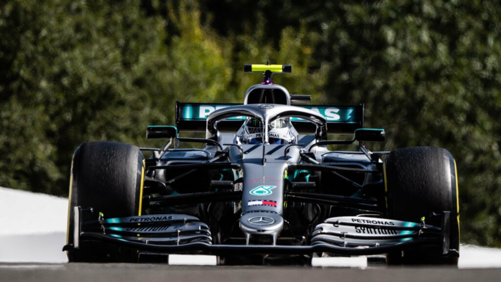 Valtteri Bottas a préféré préserver sa mécanique en fin de course à Spa