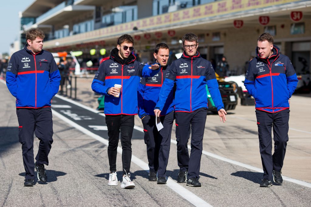 pierre gasly toro rosso austin