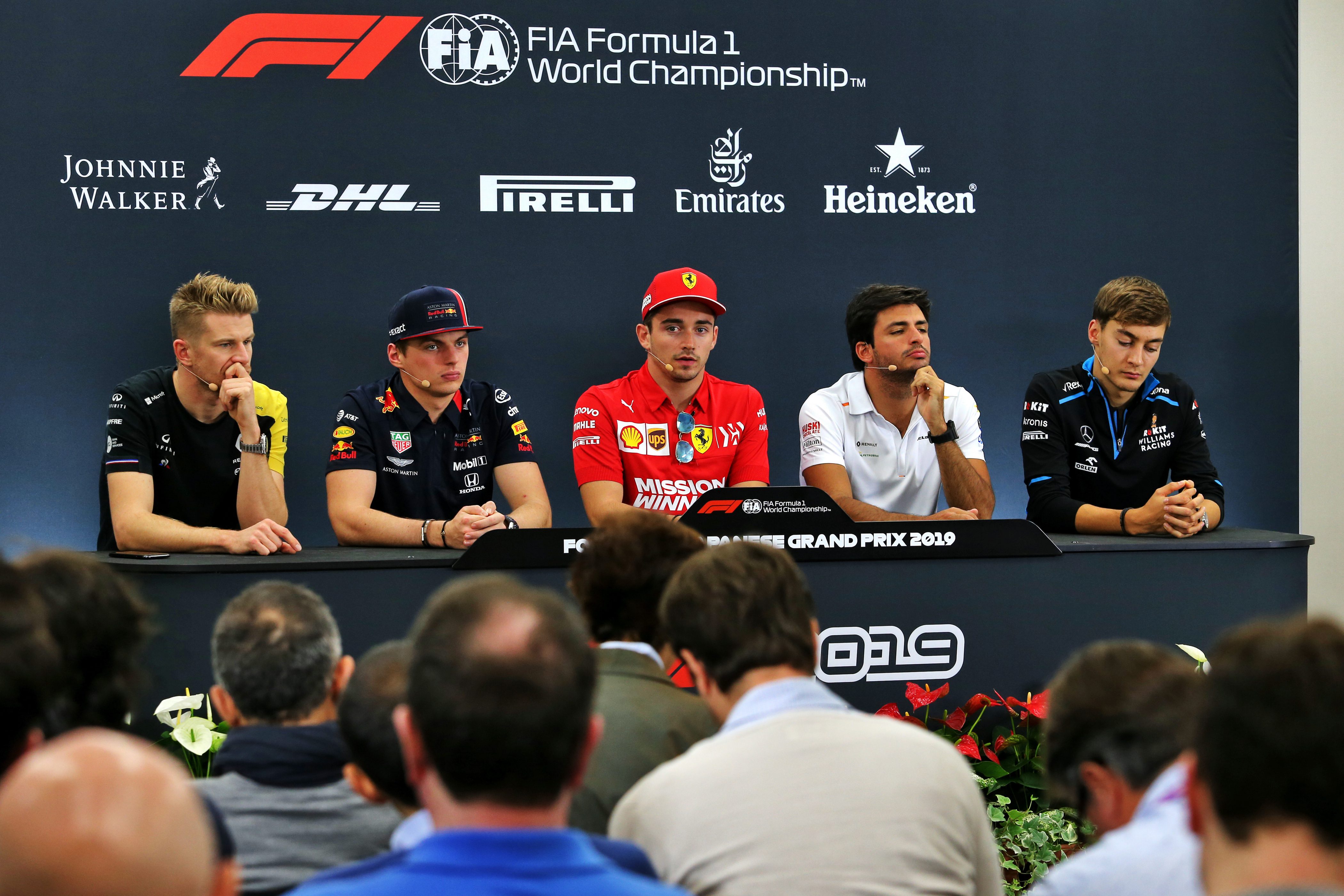conférence de presse F1