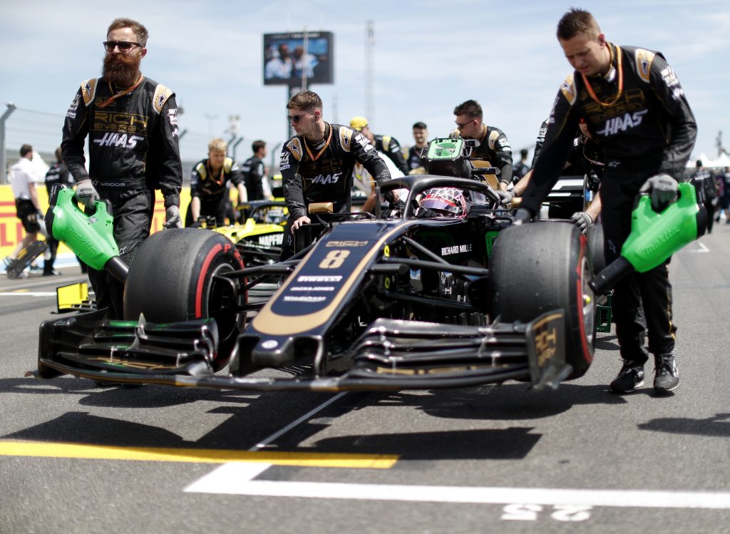 romain grosjean grand prix de France grille