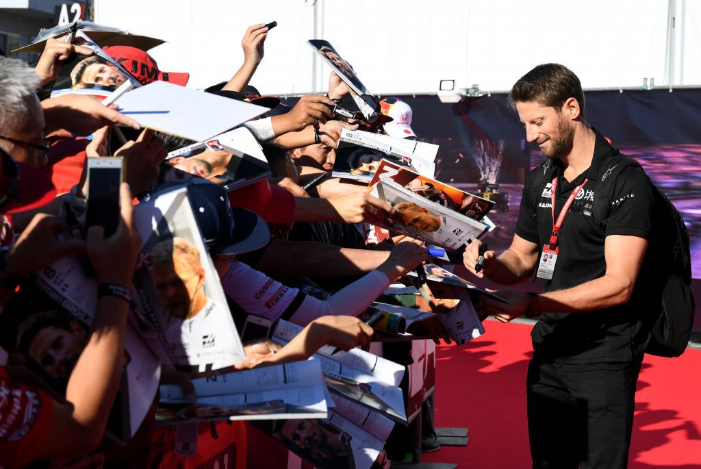 romain grosjean pilote équipe Haas F1 team