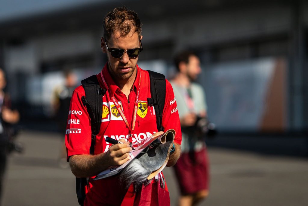 sebastian vettel ferrari