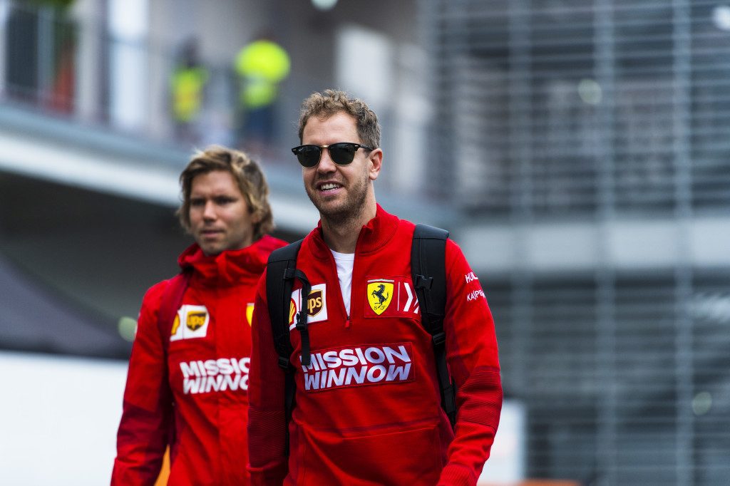 sebastian vettel ferrari