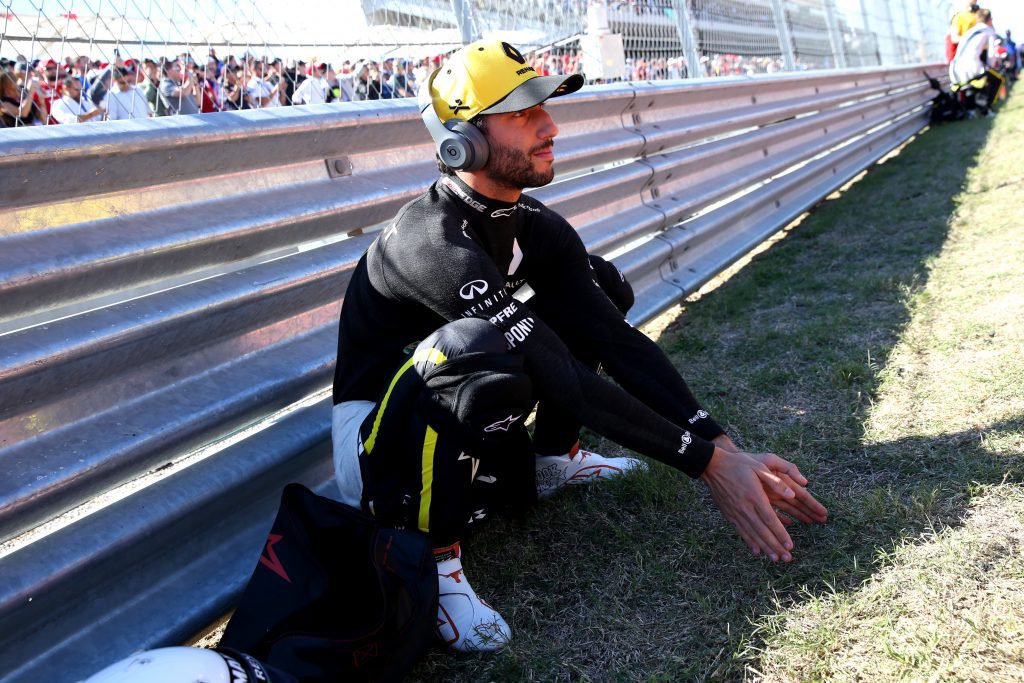 Daniel ricciardo renault f1