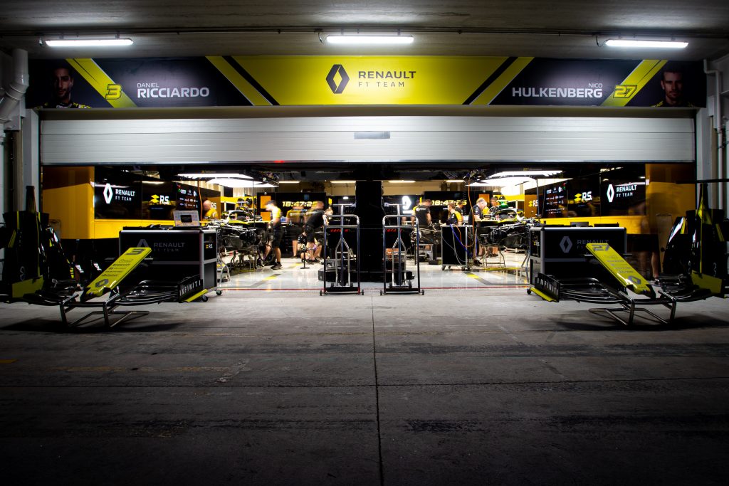 Garage Renault F1