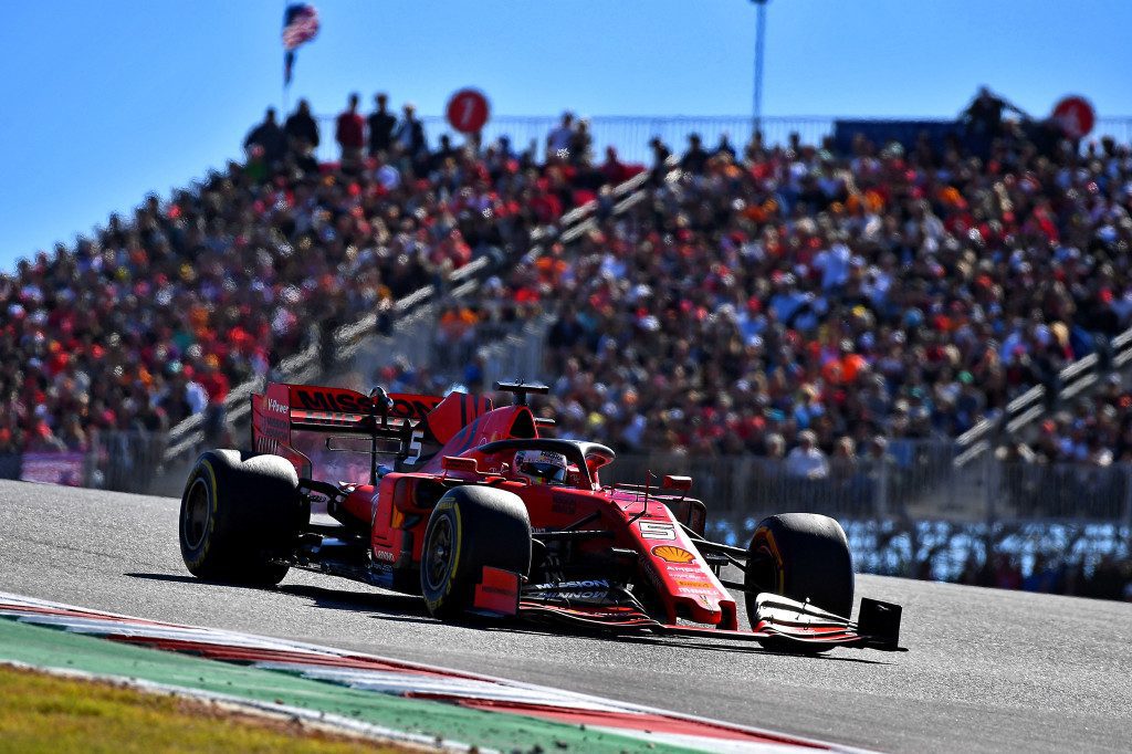 sebastian vettel austin ferrari