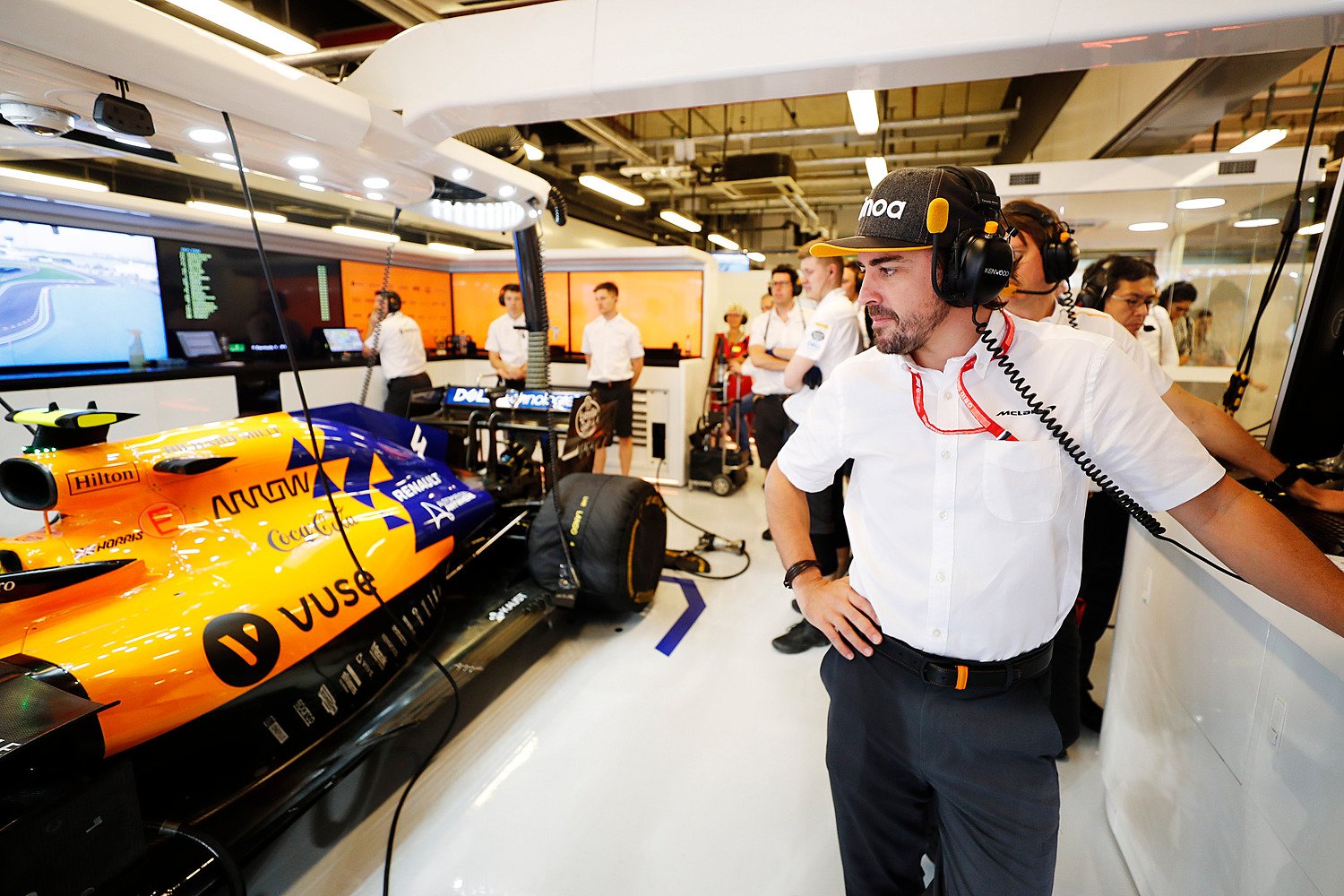 l'Espagnol Fernando Alonso chez McLaren