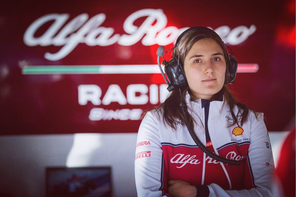 tatiana calderon alfa romeo