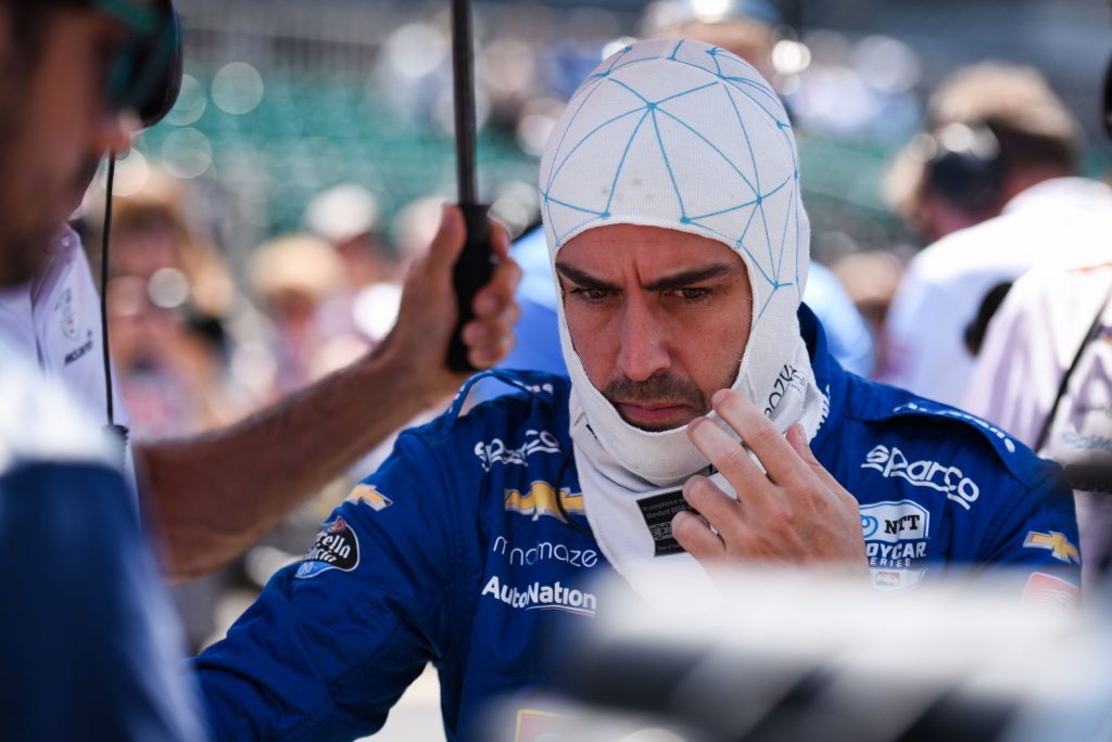 Fernando Alonso 500 miles indianapolis