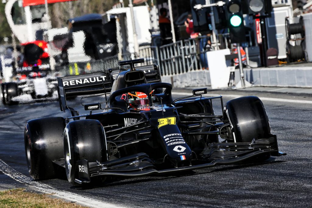 Renault RS20 Barcelone Esteban Ocon