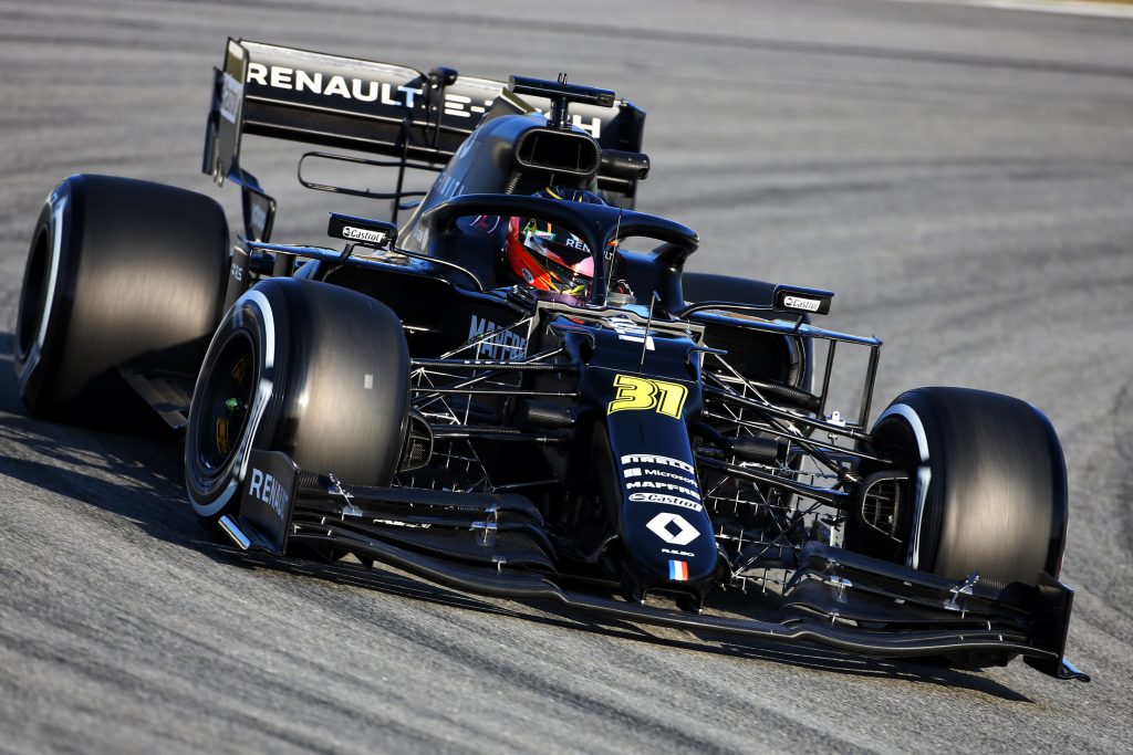 renault esteban ocon barcelone