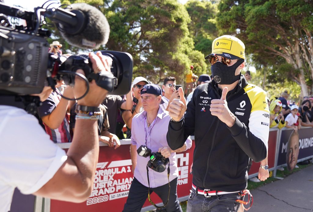 esteban Ocon coronavirus