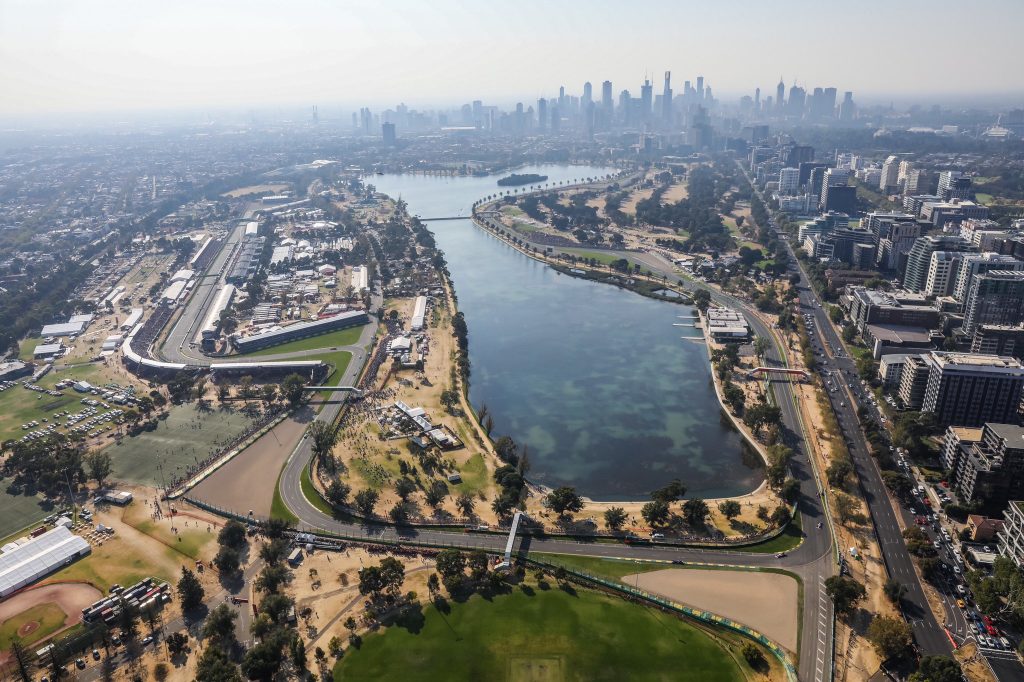 circuit de Melbourne Australie