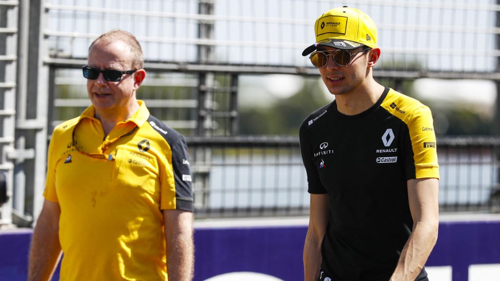 esteban Ocon Renault F1