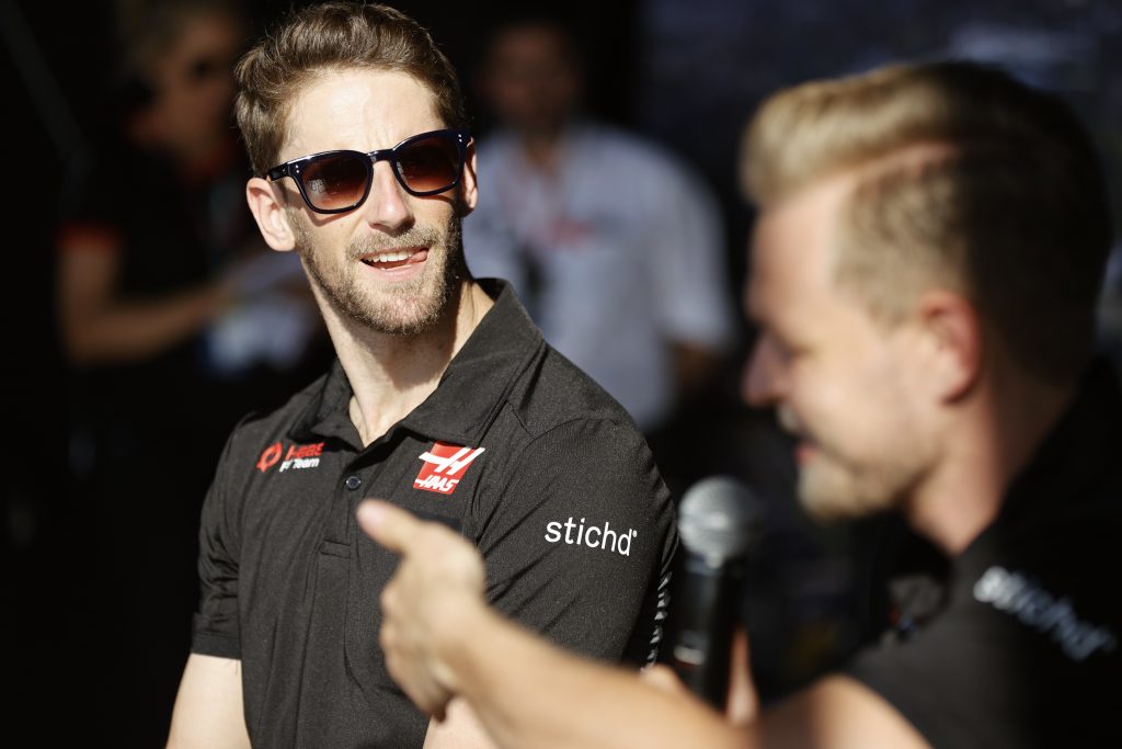 Romain Grosjean Haas