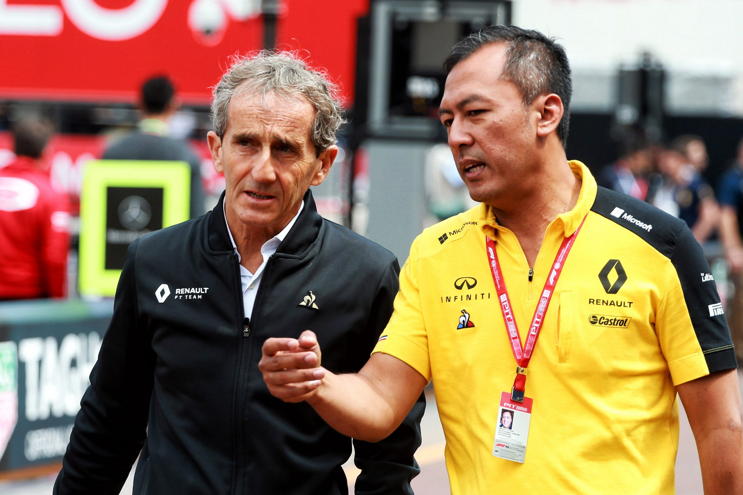 Alain Prost Renault F1