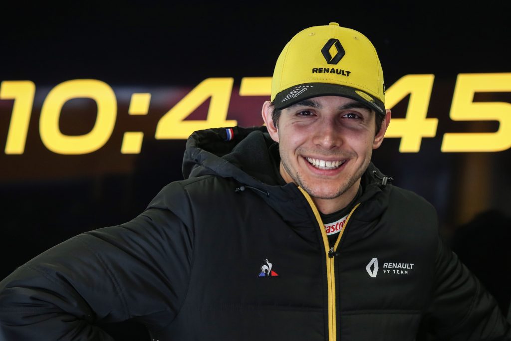 esteban Ocon Renault F1