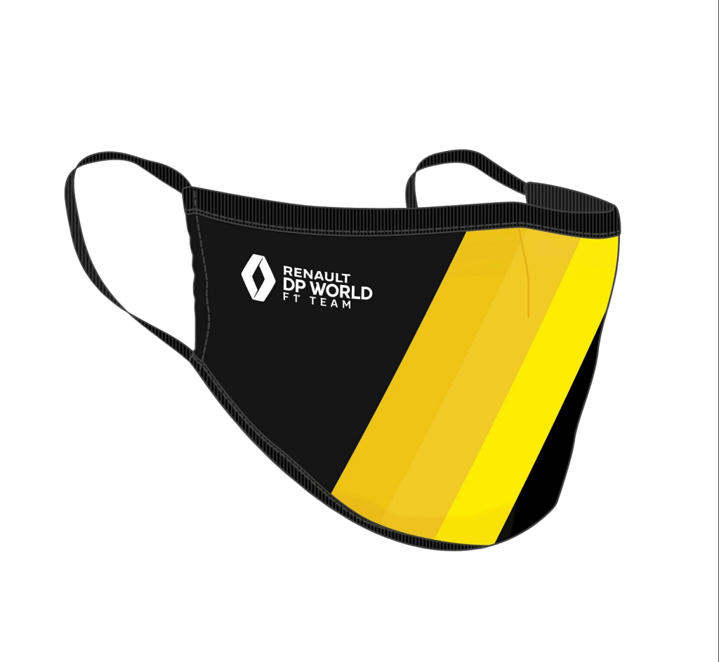 Covid-19 : Renault F1 met en vente des masques aux couleurs de l’équipe