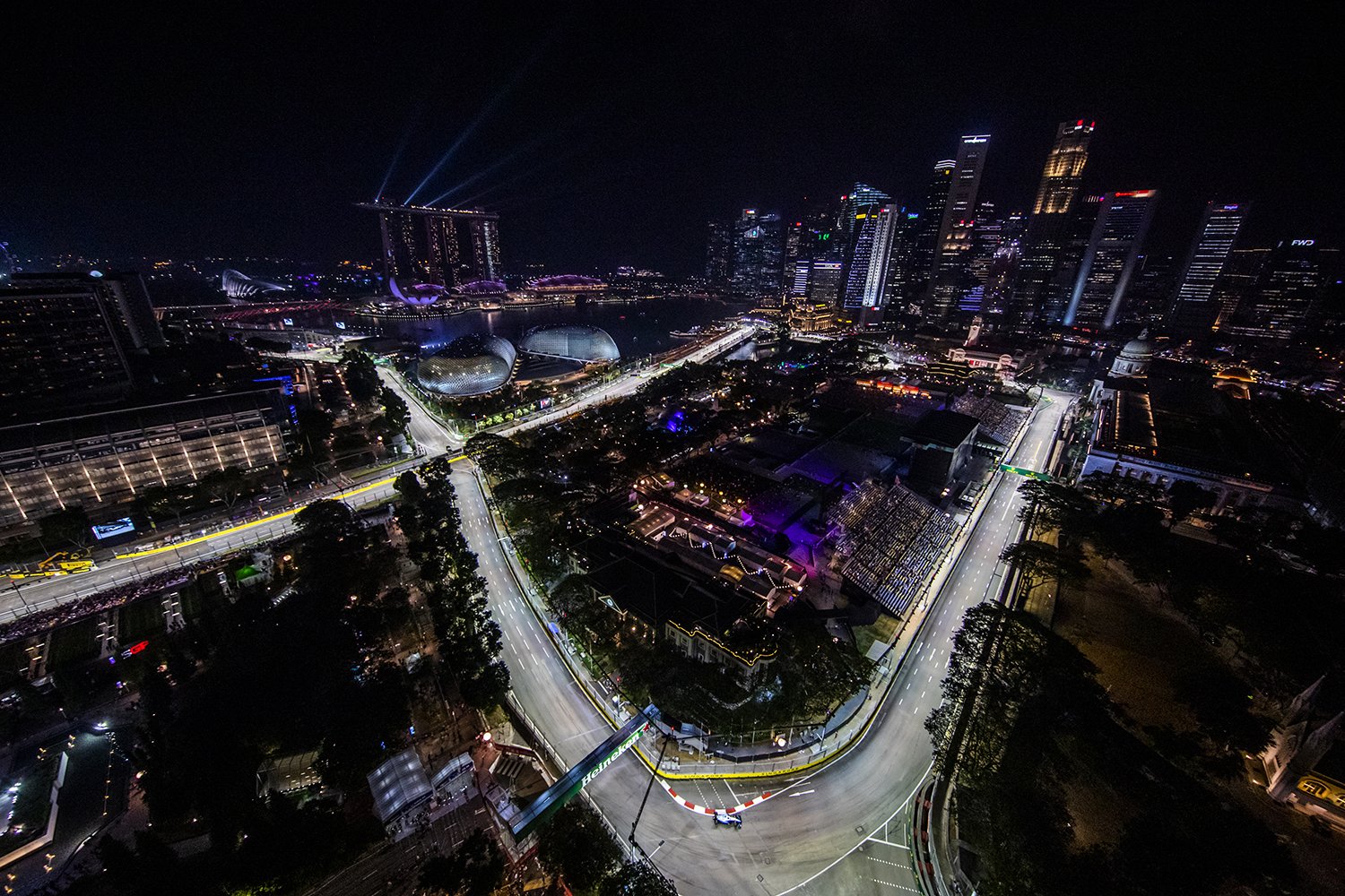 F1 - Singapour va modifier une partie de son tracé urbain