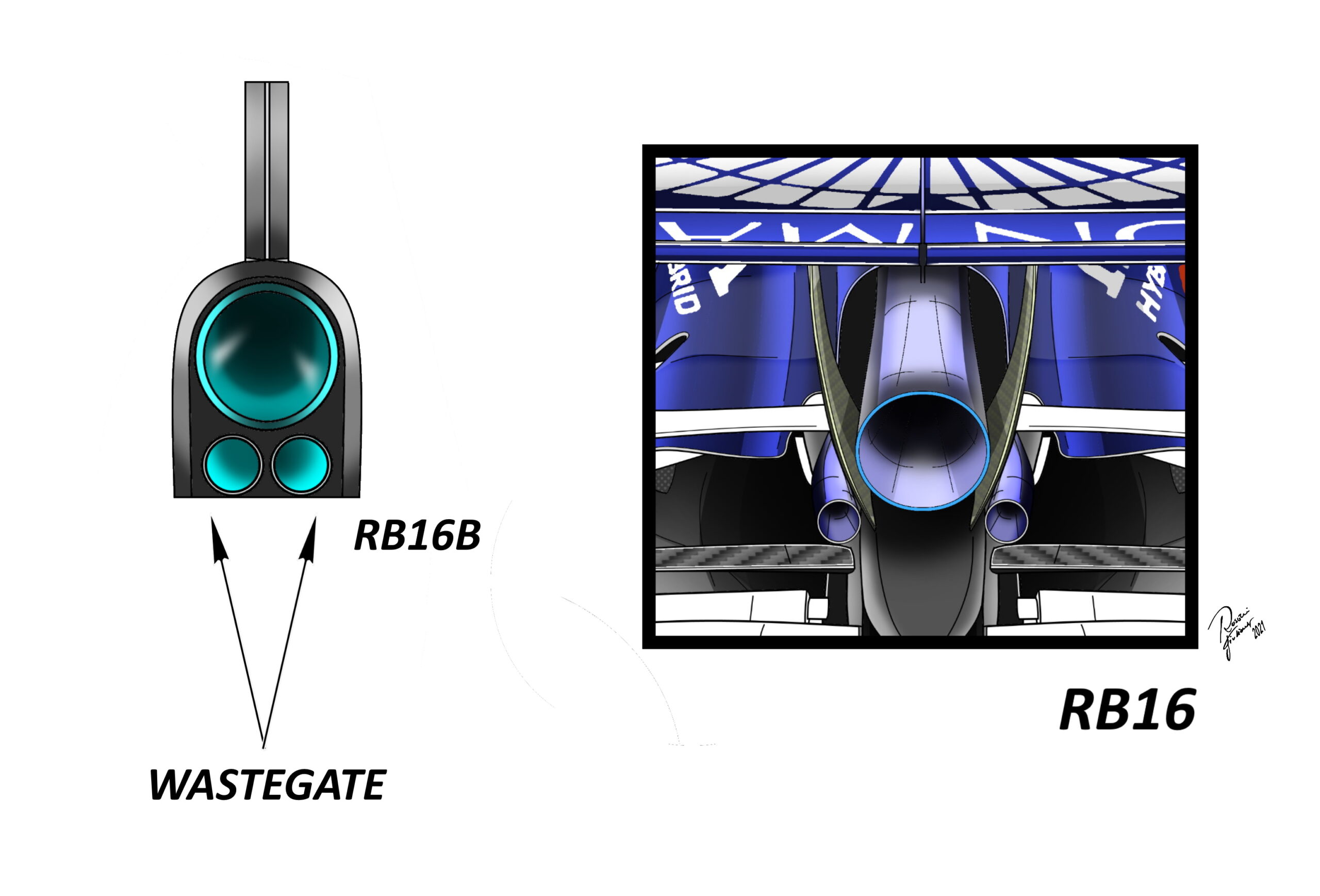 F1 - Technique F1 : les subtilités de la Red Bull RB16B de 2021