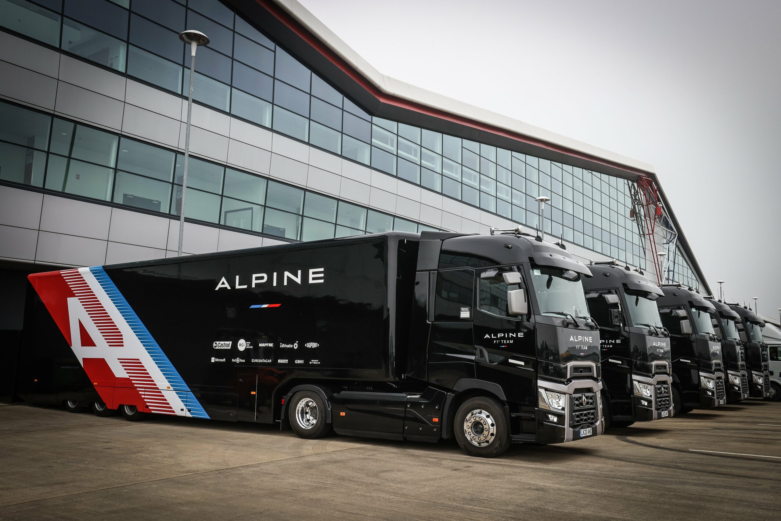camions Alpine F1 Team