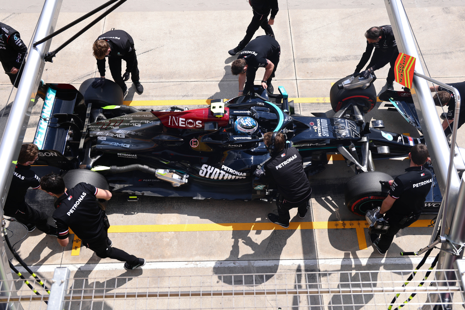 F1 - Les arrêts au stand sont une source de préoccupation chez Mercedes