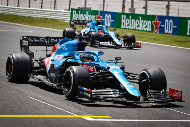 F1 - Les deux Alpine dans le top six ce vendredi au Portugal