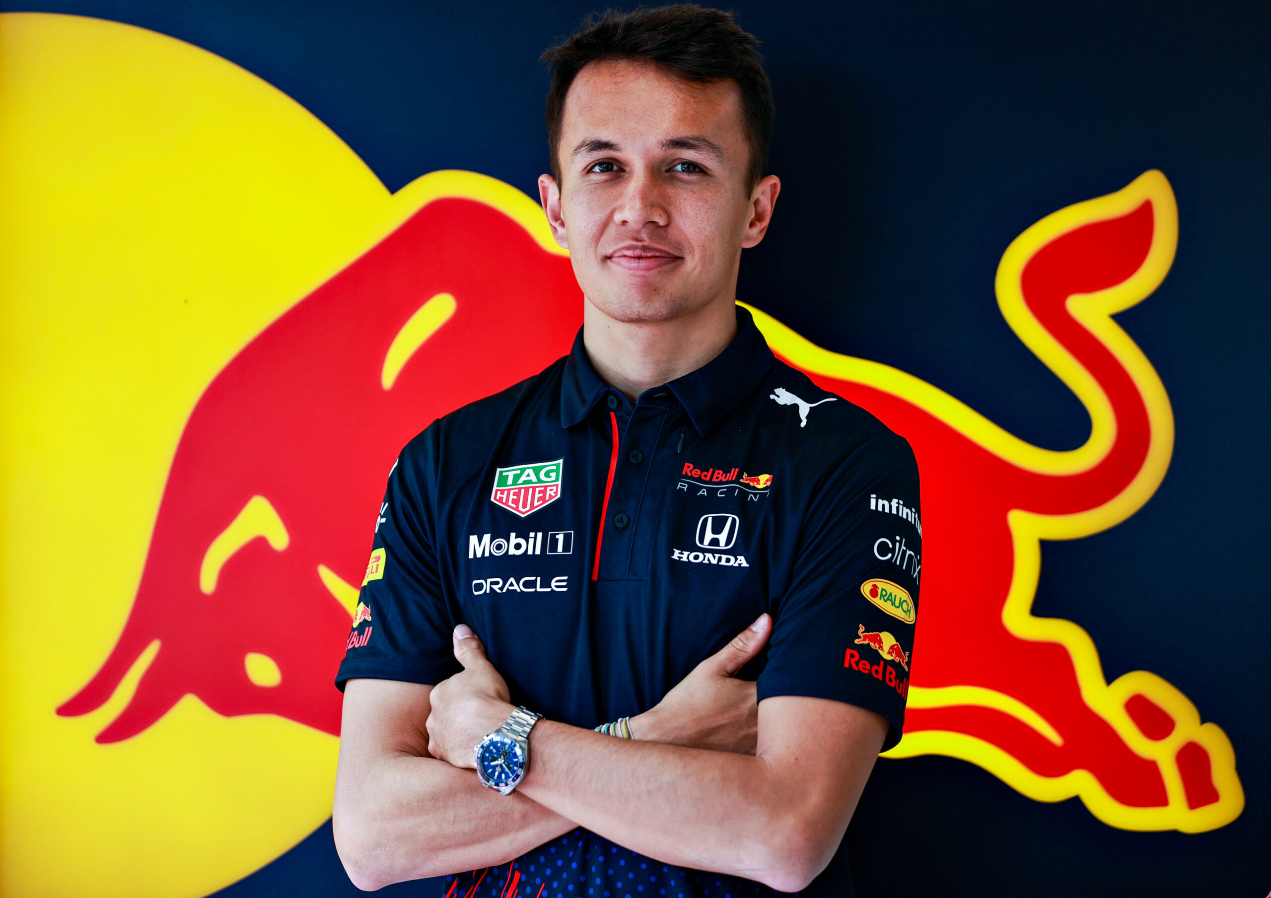 Alex Albon de retour au volant d'une Red Bull cette semaine
