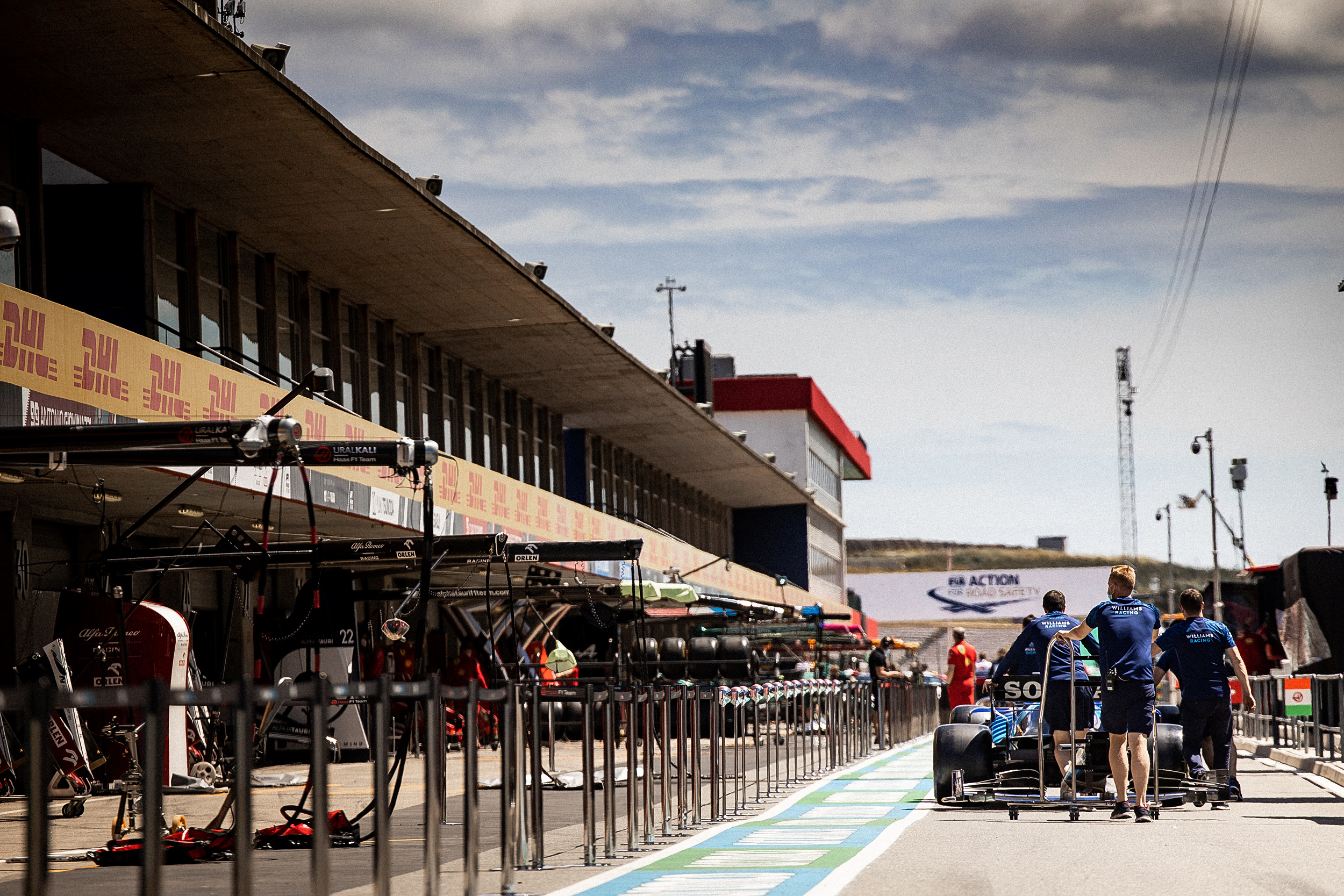 F1 - Williams a réalisé plus de 100 arrêts au stand au Portugal