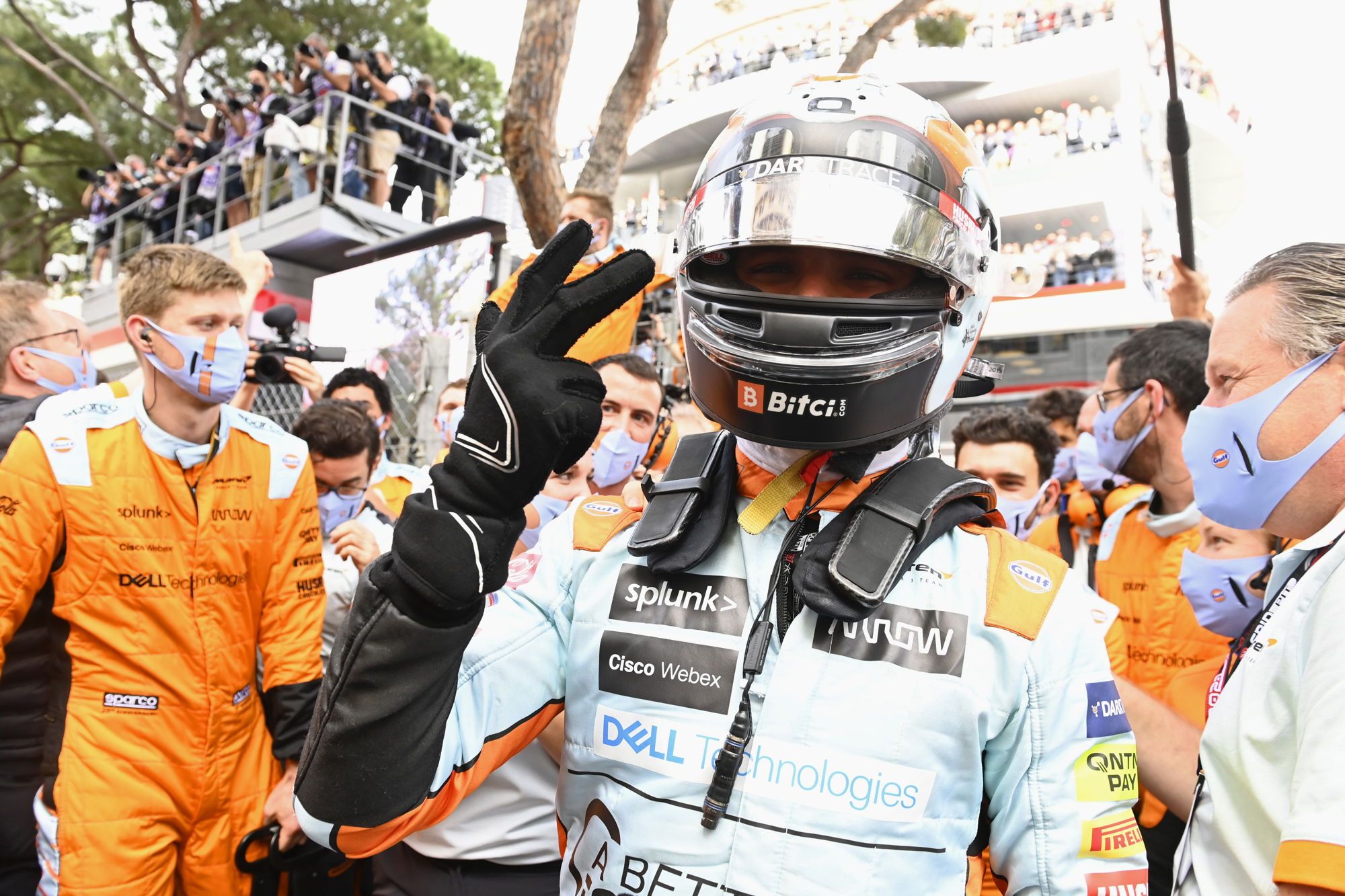 F1 - Carlos Sainz met la pression sur Lando Norris avant le GP d'Azerbaïdjan